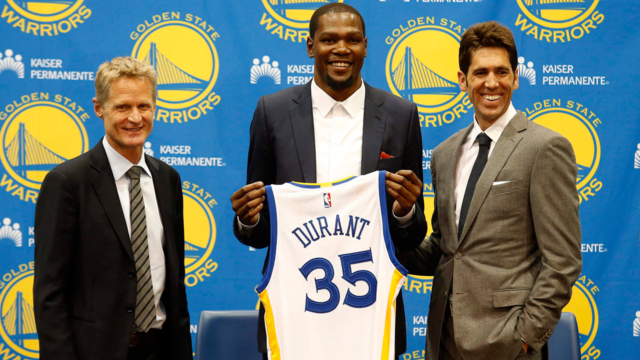 Durant to make Warriors debut in Vancouver exhibition vs. Raptors