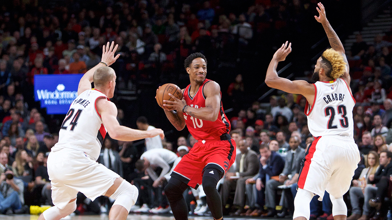 Raptors gut through Christmas hangover to top Trail Blazers