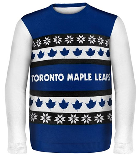 Christmas Canada Maple Leaf Ugly Christmas Sweater For Men And