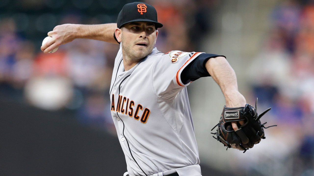 San Francisco Giants rookie Chris Heston has thrown a no-hitter against the New York Mets (Frank Franklin II/AP)