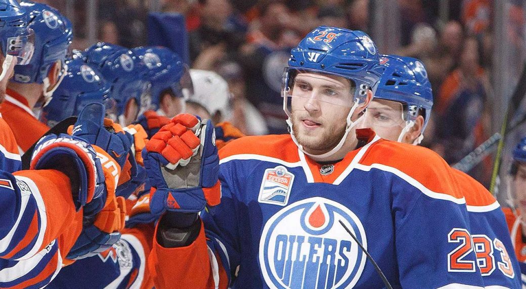 Injured Leon Draisaitl hopeful he can suit up for Oilers Saturday