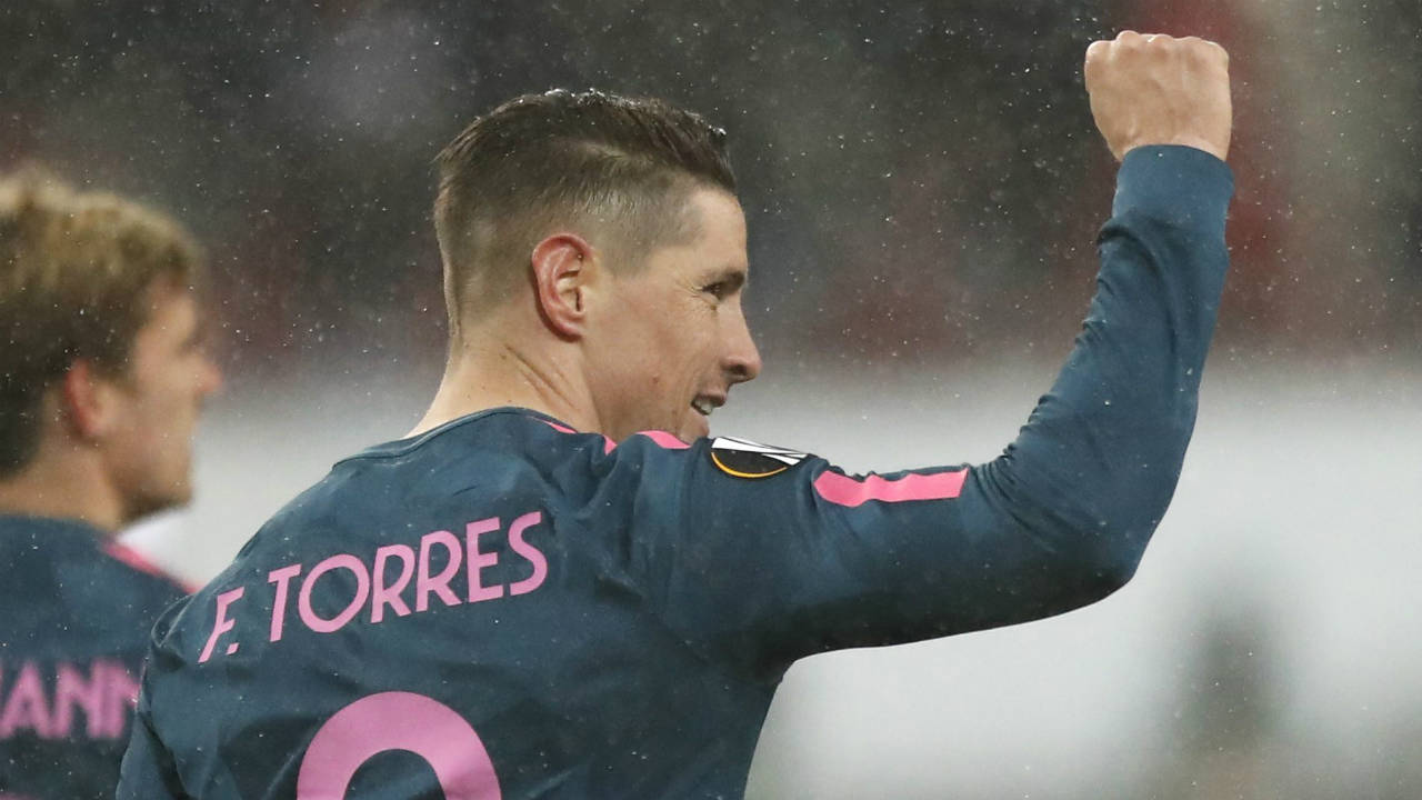 Torres leads Atletico into Europa League quarter-finals
