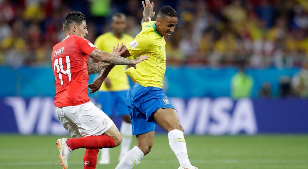 Brazil Says Danilo Out Of World Cup With Ankle Injury Brazil Says Danilo Out Of World Cup With Ankle Injury