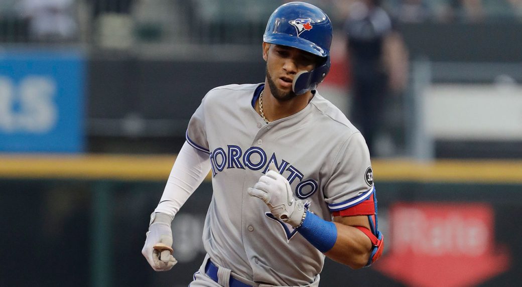 Jays utility star Lourdes Gurriel Jr. found something in the shuffle to and  from Buffalo