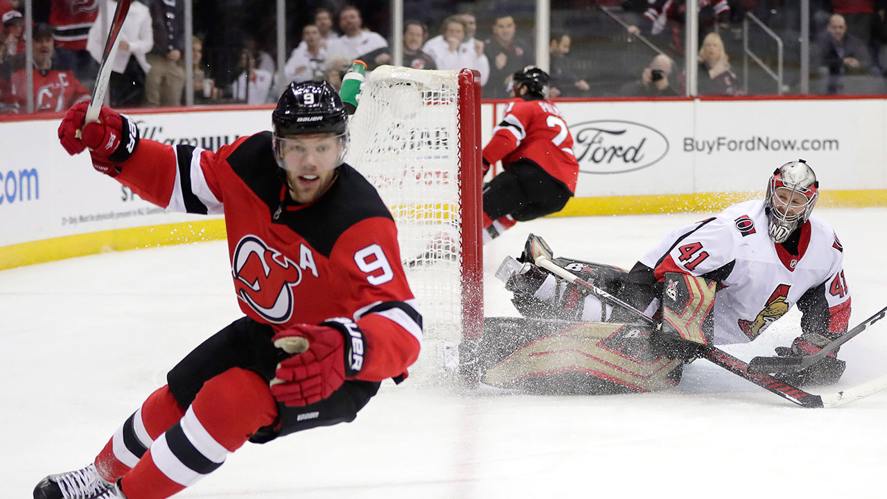 Point To Point. Taylor Hall's 2 And 2 Lifts Devils Past Senators