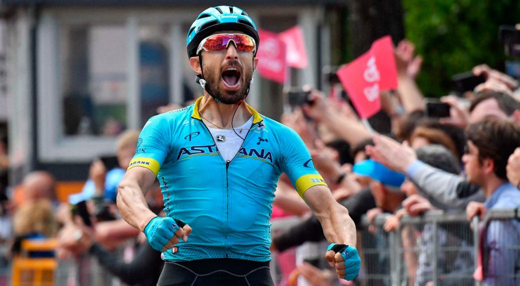 Cataldo wins Giro stage as Roglic crashes on borrowed bike - Sportsnet.ca
